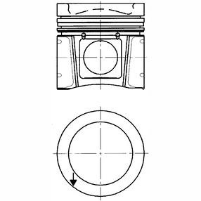 KOLBENSCHMIDT 94971600 Piston