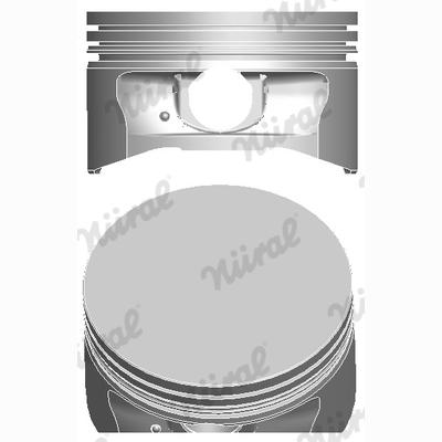 NURAL 87-107607-00 Piston