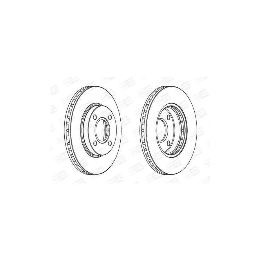 Champion 561678Ch Brake Disc