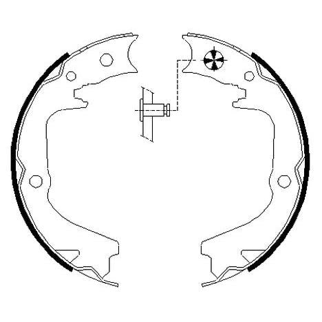 AKUSAN LCC8551 Parking Brake Cable Pull