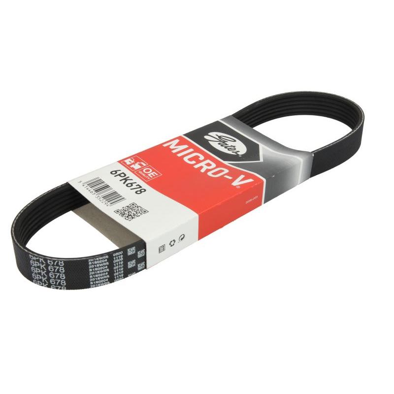 GATES GAT6PK678 V-Ribbed Belt