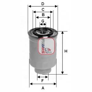 SOFIMA S4442NR Fuel Filter