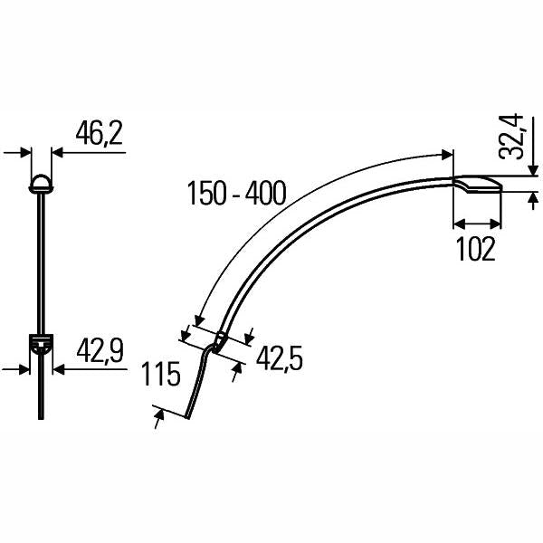 HELLA 2JA346720-011 Reading Light