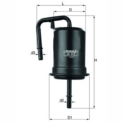KNECHT KL517 Fuel Filter