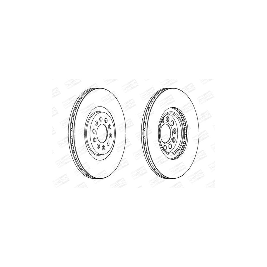 Champion 562132Ch Brake Disc