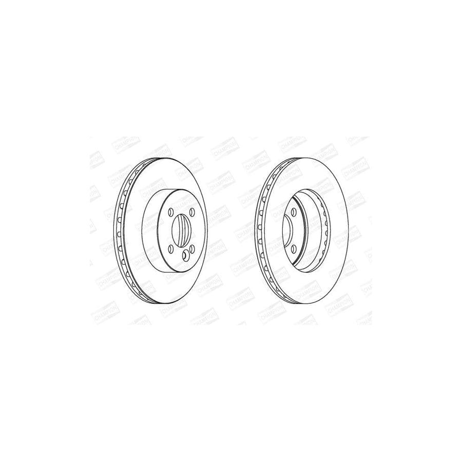 Champion 562570Ch Brake Disc