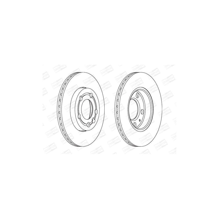 Champion 562307Ch Brake Disc