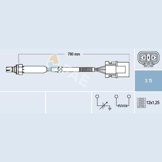 FAE AE77181 Lambda Sensor