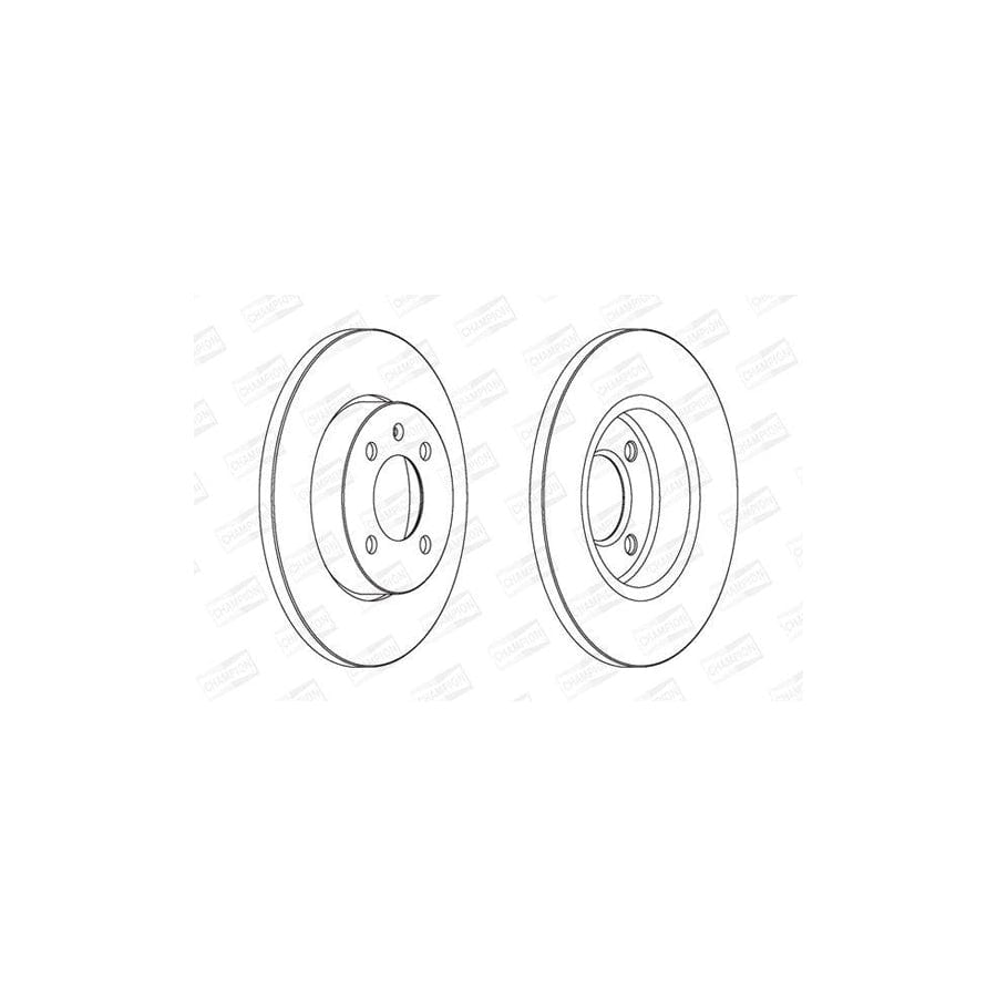 Champion 561491Ch Brake Disc