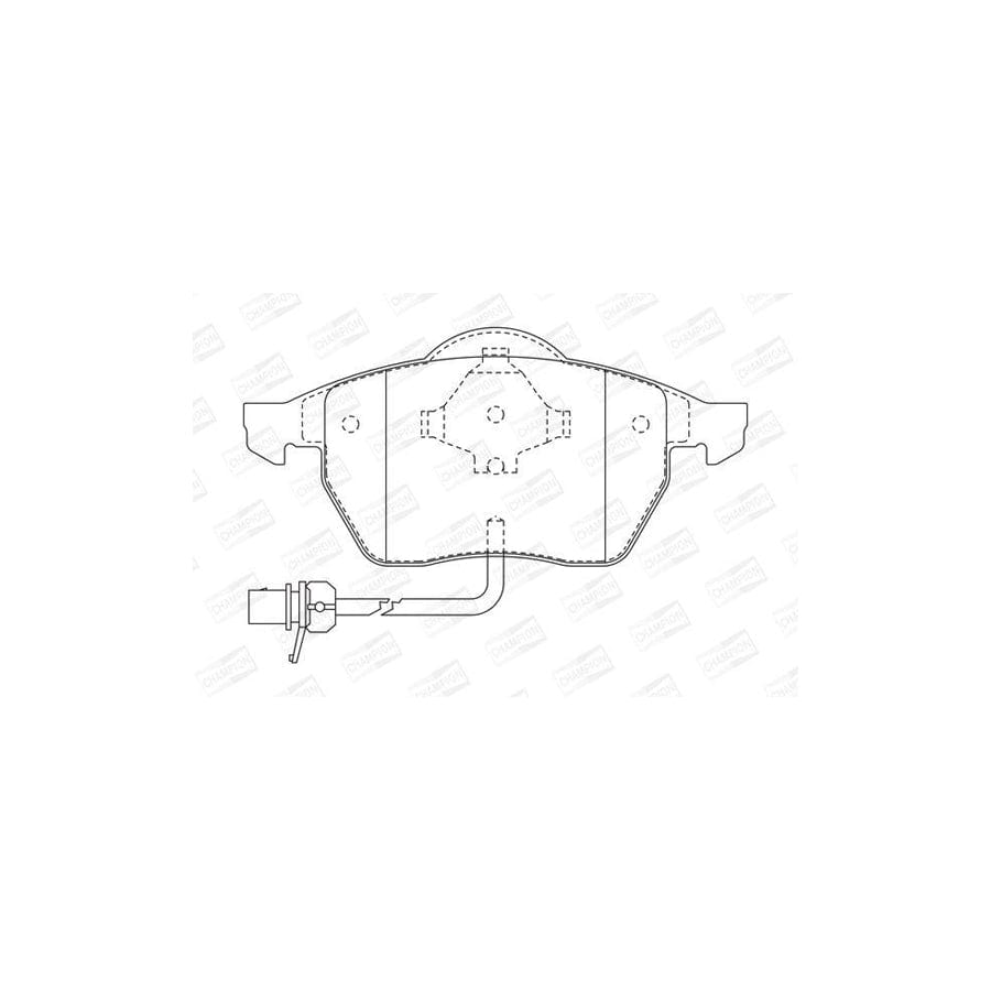 Champion 573022Ch Brake Pad Set