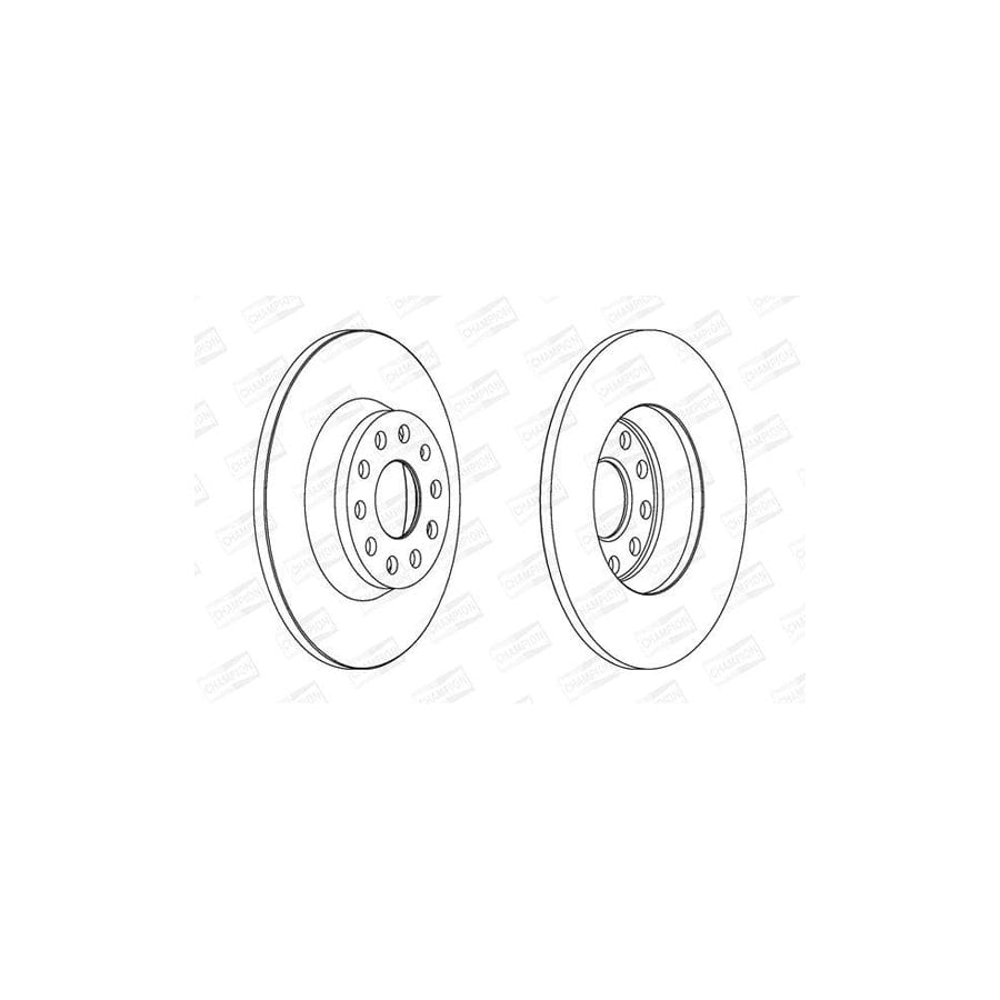 Champion 562258Ch Brake Disc