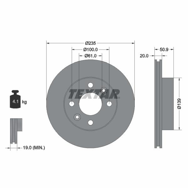 AUTOFREN SEINSA D7-206C Brake Caliper Guide Sleeve Kit