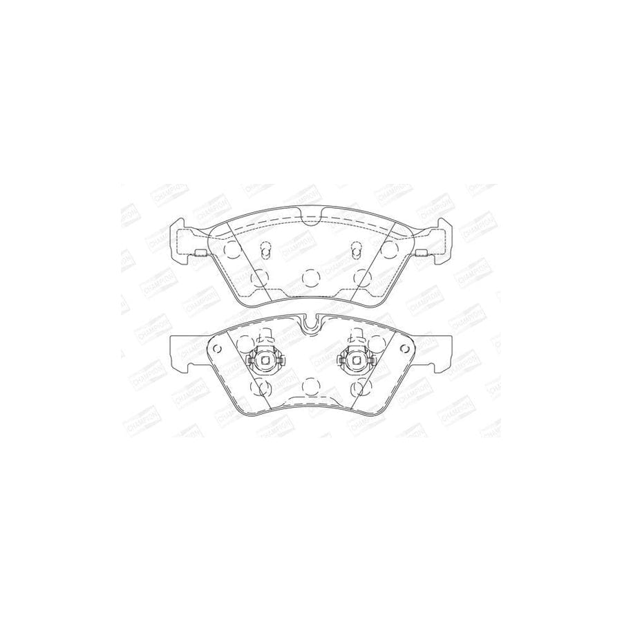 Champion 573175Ch Brake Pad Set