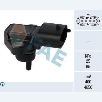 FAE FAE15126 Intake Manifold Pressure Sensor