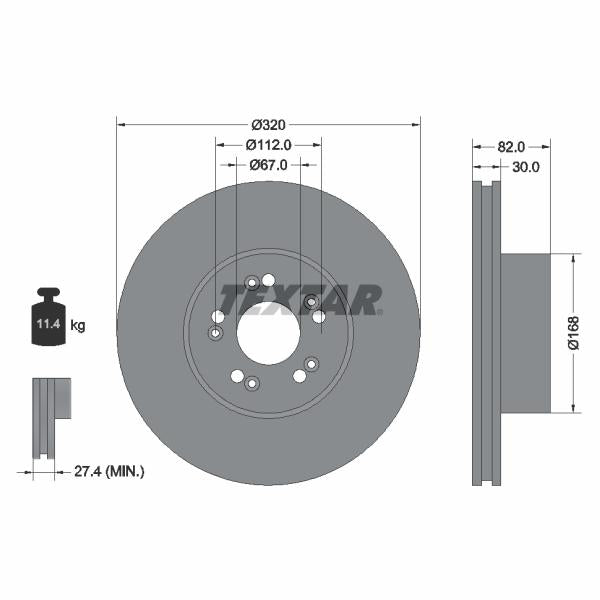 HERTH+BUSS JAKOPARTS J3341001 Brake Disc Splash Guard