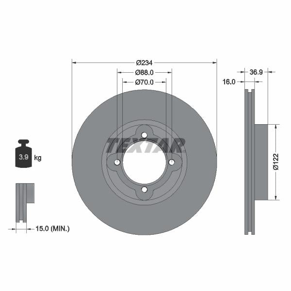 HYUNDAI 517560X300 Brake Disc Splash Guard