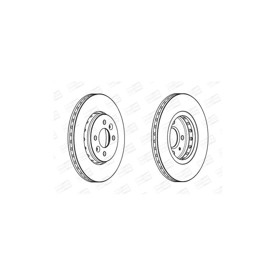 Champion 562959Ch Brake Disc