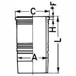 KOLBENSCHMIDT 89914120 Cylinder Liner