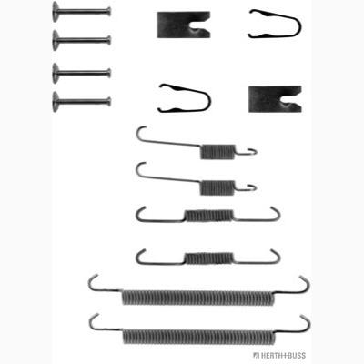 HERTH+BUSS JAKOPARTS J3562007 Brake Shoes Accessory Kit