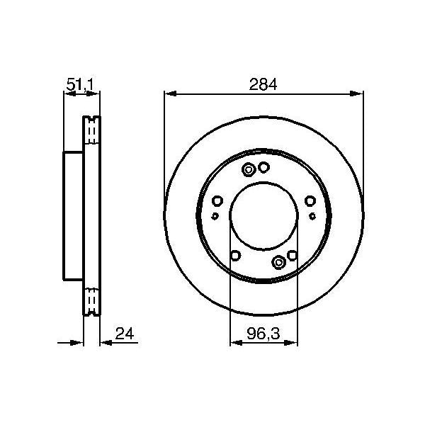 WABCO 9617230070 Parking Brake Valve