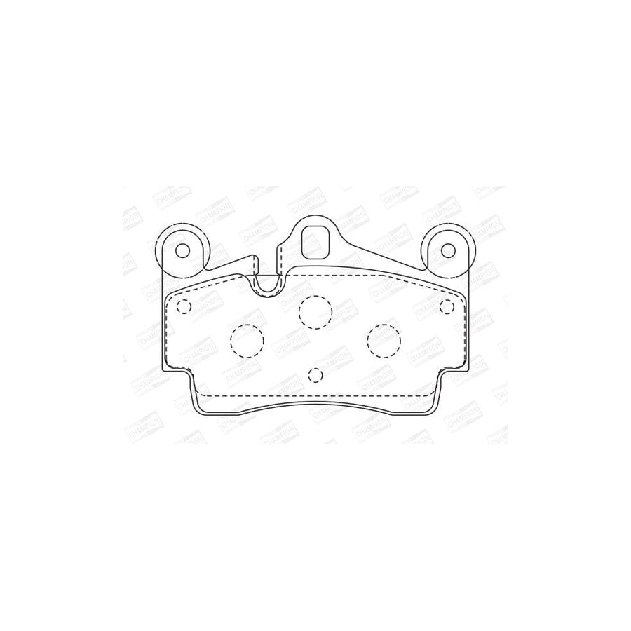 Champion 573227Ch Brake Pad Set