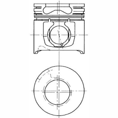 KOLBENSCHMIDT 94450600 Piston