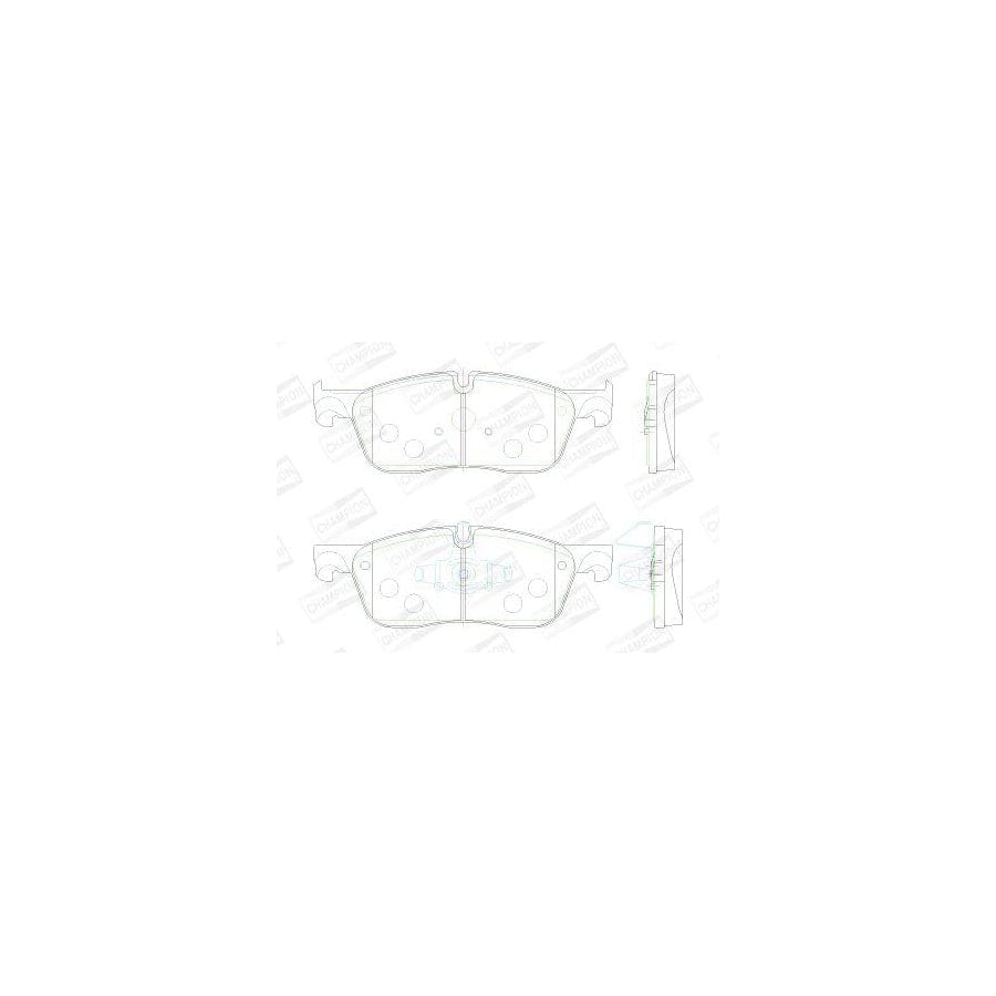 Champion 573694Ch Brake Pad Set