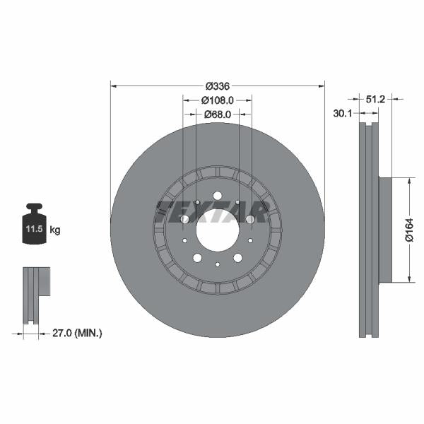 HERTH+BUSS JAKOPARTS J3332009 Brake Disc Splash Guard