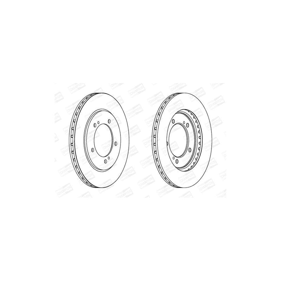 Champion 562445Ch Brake Disc