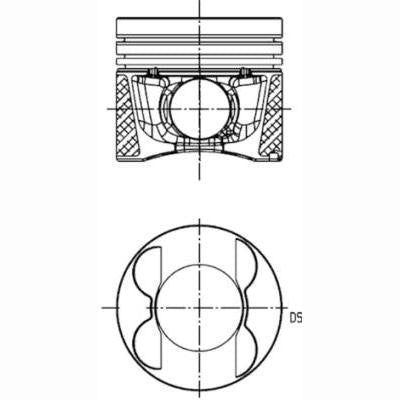 KOLBENSCHMIDT 40809610 Piston