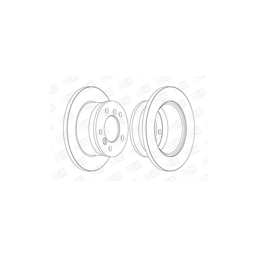 Champion 567761Ch Brake Disc