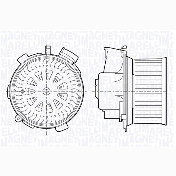 MAGNETI MARELLI 069412696010 Air Blower