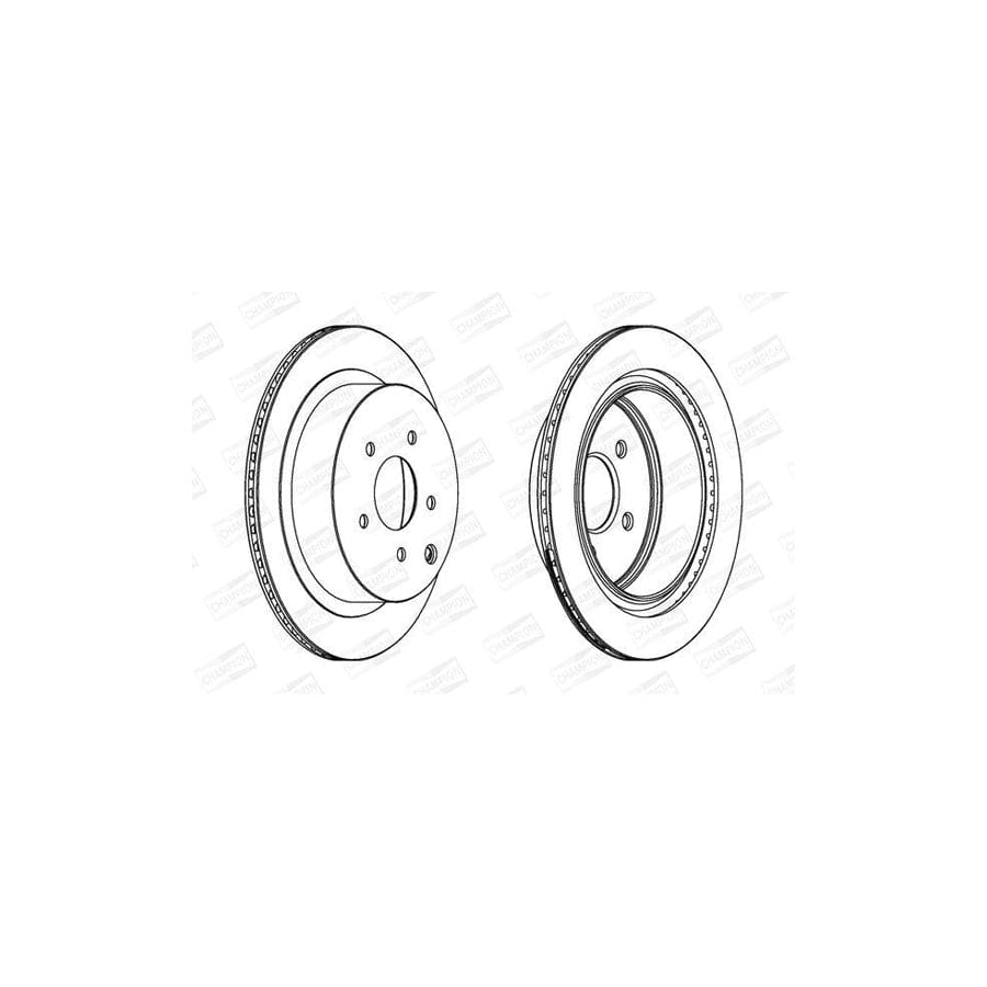 Champion 562871Ch Brake Disc