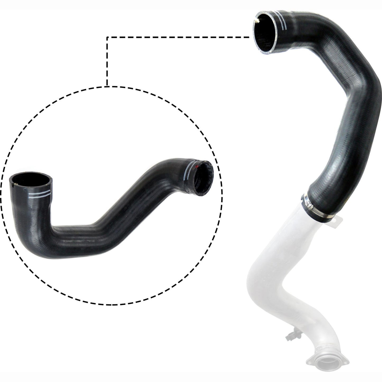 GATES GAT09-0515 Charge Air Hose
