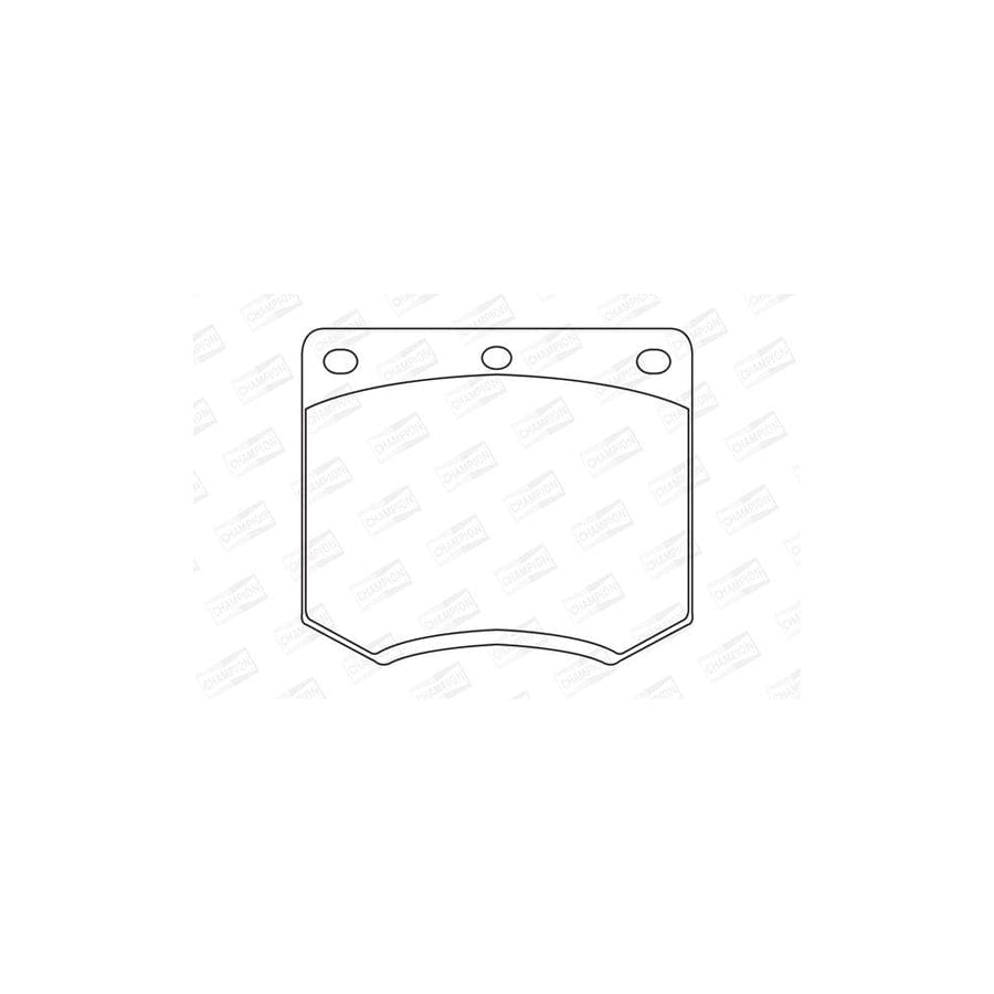 Champion 571247Ch Brake Pad Set