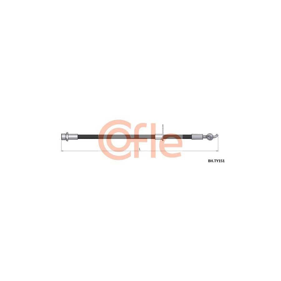 Cofle 92.17.1460 Hand Brake Cable for Toyota Carina
