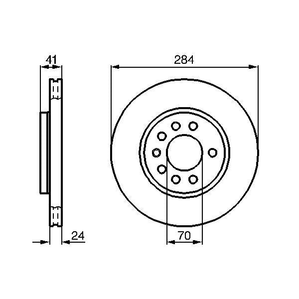 WABCO 9617210190 Parking Brake Valve