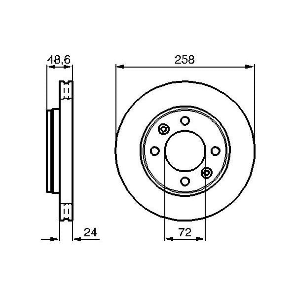 WABCO 9617222670 Parking Brake Valve
