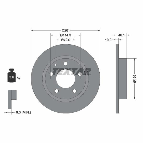 HERTH+BUSS JAKOPARTS J3272007 Brake Caliper Guide Sleeve Kit