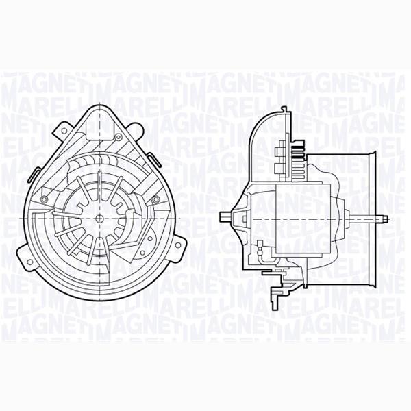 MAGNETI MARELLI 069412695010 Air Blower