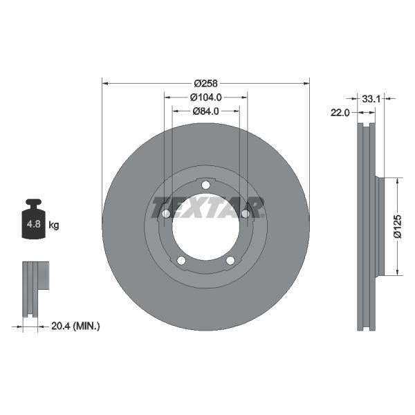 HERTH+BUSS JAKOPARTS J3278003 Brake Caliper Guide Sleeve Kit