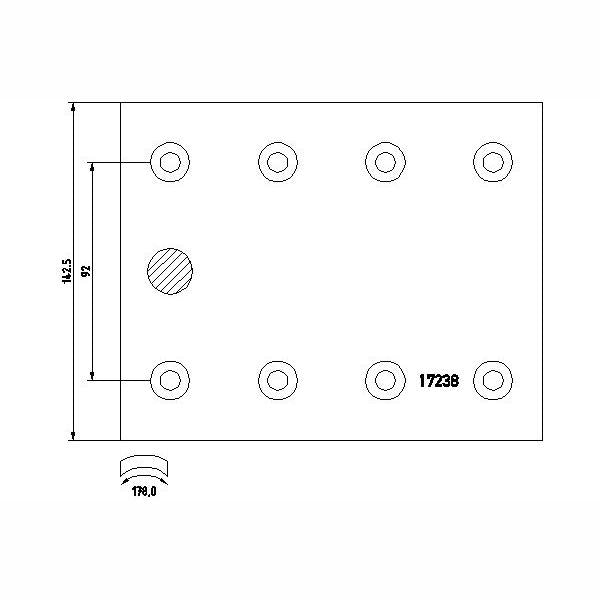 4 RIDE AB45-4052 Service Brake Cable Pull