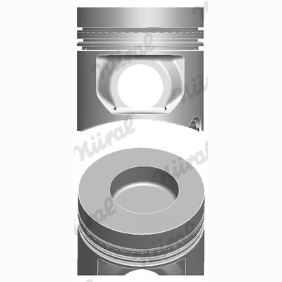 NURAL 87-181700-00 Piston