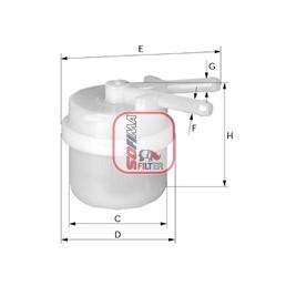SOFIMA S3107B Fuel Filter