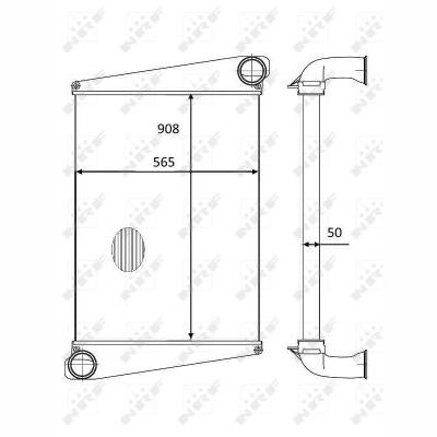 NRF NRF30559 Charge Air Cooler