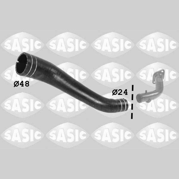 SASIC SAS3336267 Charge Air Hose