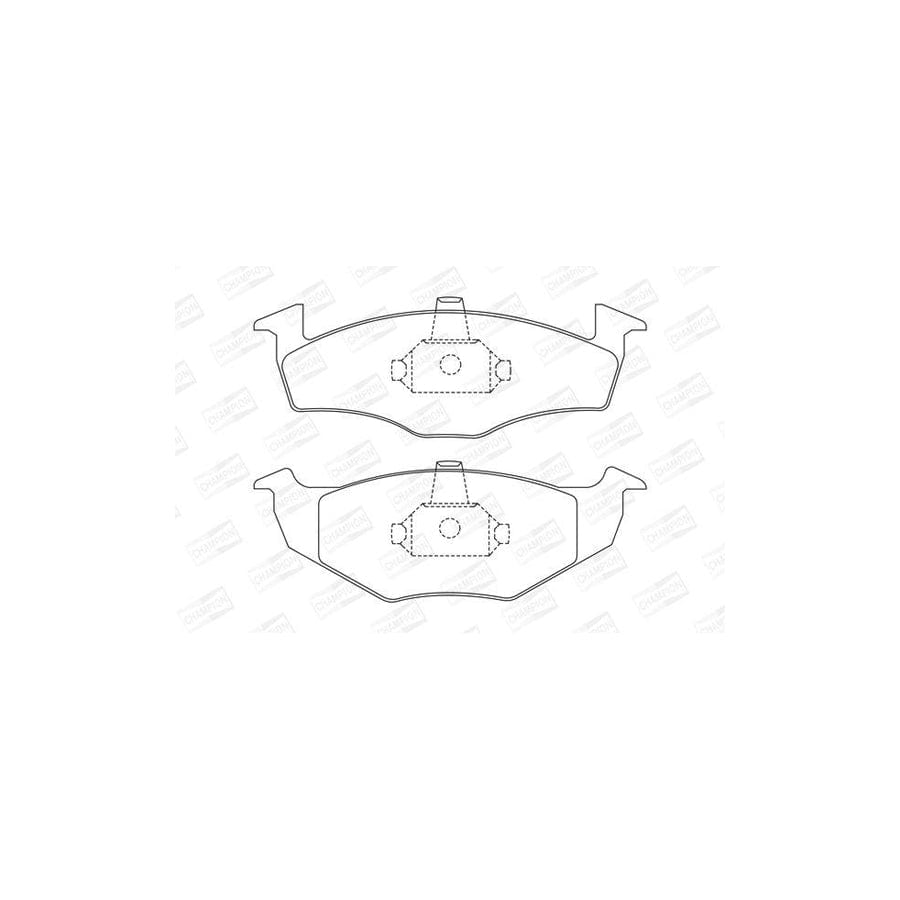 Champion 571923Ch Brake Pad Set
