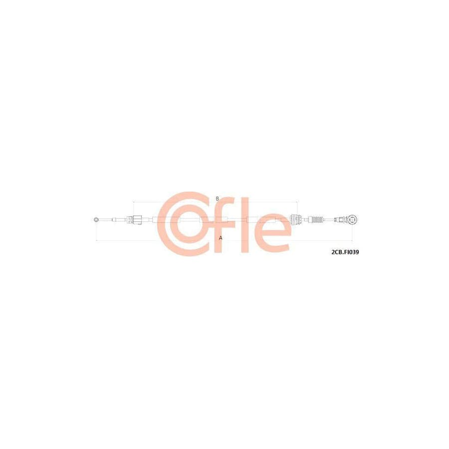 Cofle 2Cb.Fi039 Cable, Manual Transmission for Fiat 500L (351, 352)
