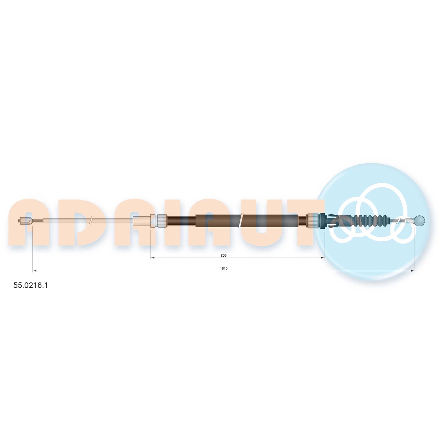 KNORR II38877F Brake Servo Pressure Sensor Cable Repair Set