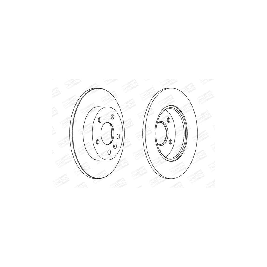 Champion 562072Ch Brake Disc